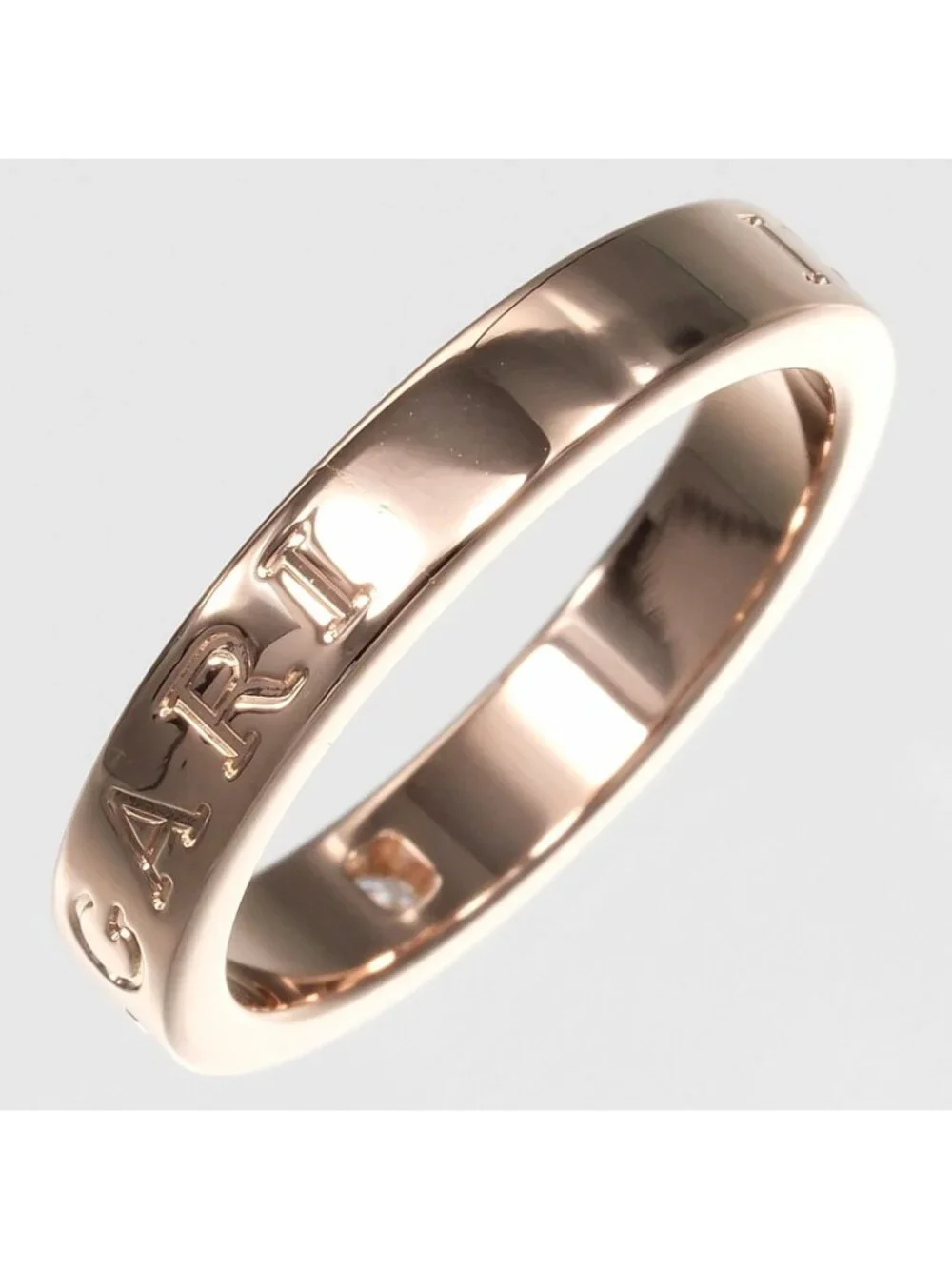 Bvlgari B.zero1 Essential XYZB.zero18K Pink Gold Diamond Ring